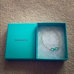Tiffany & Co. Sterling silver infinity bracelet